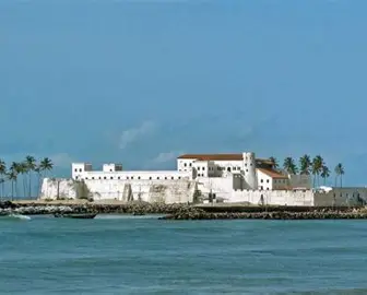 Photograph of Osu Castle (Christiansborg Castle)